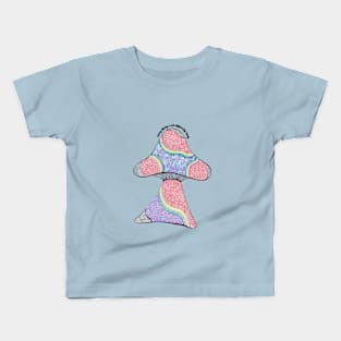 Psychedelic Mushroom - seeing things a bit differently lately Kids T-Shirt